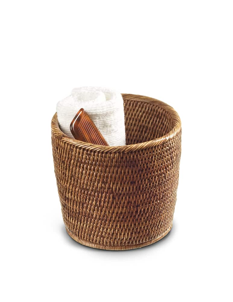rinascente Decor Walther Basket Cylindrical basket - brown