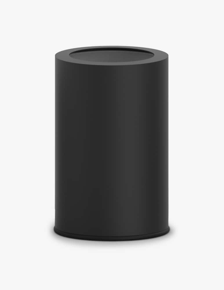 rinascente Decor Walther Rooms   Waste Bin - Black Matt