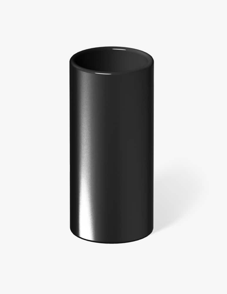 rinascente Decor Walther Be 5  Bicchiere In Porcellana Nero