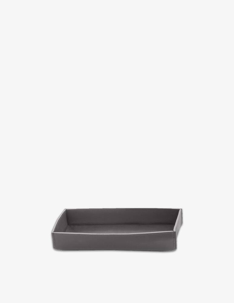 Decor Walther Tray Nappa Tab L - Nappa genuine leather Smoke-Grey - picture 1 Decor Walther Tray Nappa Tab L - Nappa genuine leather Smoke-Grey - picture 1