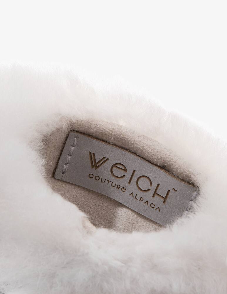 rinascente Weich Borsa Dell'Acqua Calda In Alpaca Calmo Bianco Mini