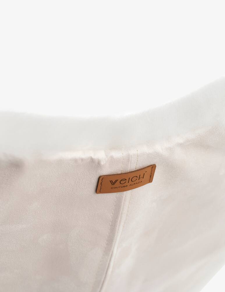 rinascente Weich Sedia Butterfly In Alpaca Mariposa Bianca