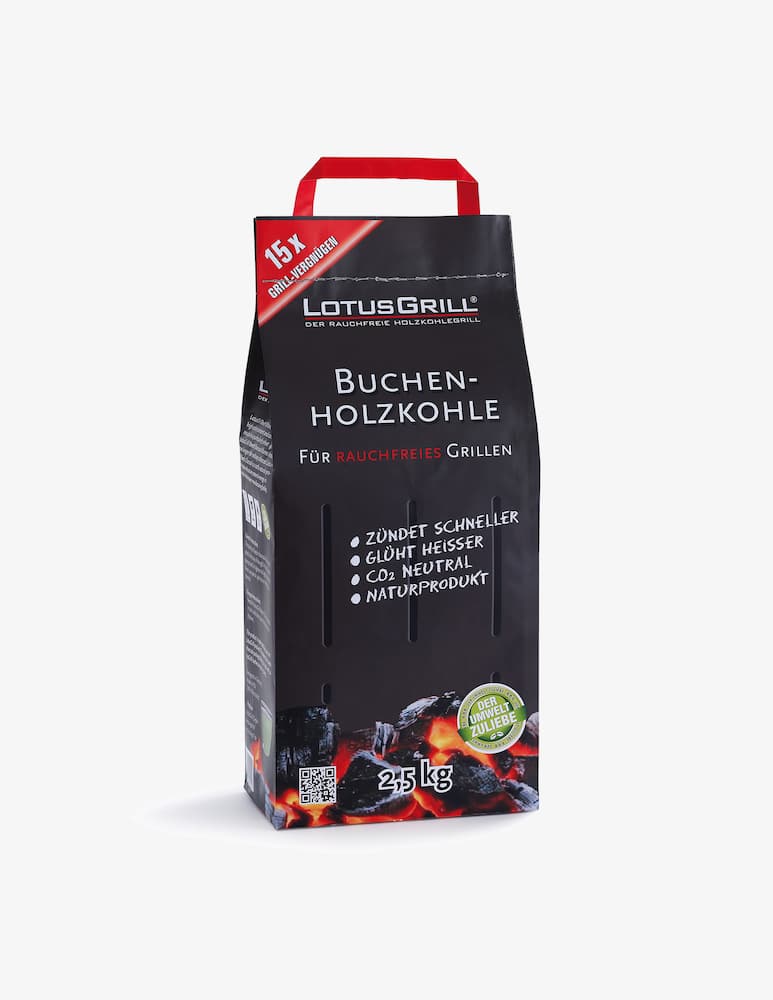 rinascente Lotusgrill Conf.Charcoal Beech 2,5Kg