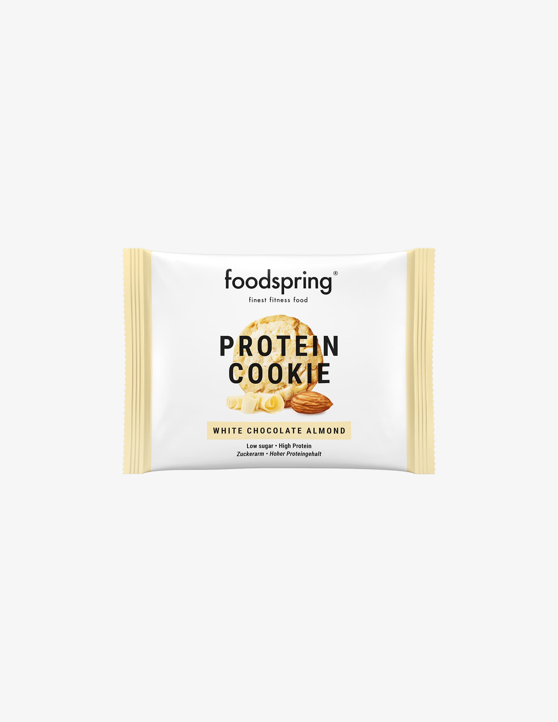 Foodspring Protein Cookie 50g White Chocolate and Almonds Rinascente.it