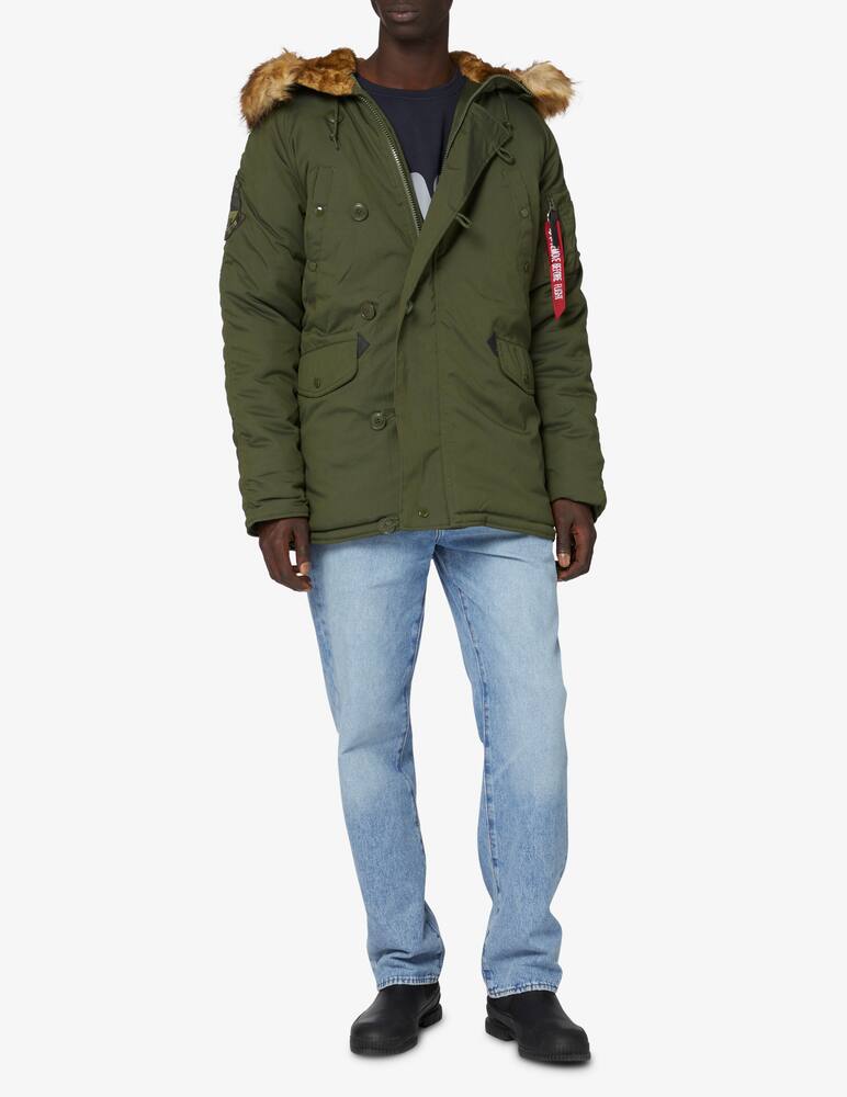Alpha Industries Parka explorer con ecofur - Verde - immagine 2 Alpha Industries Parka explorer con ecofur - Verde - immagine 2