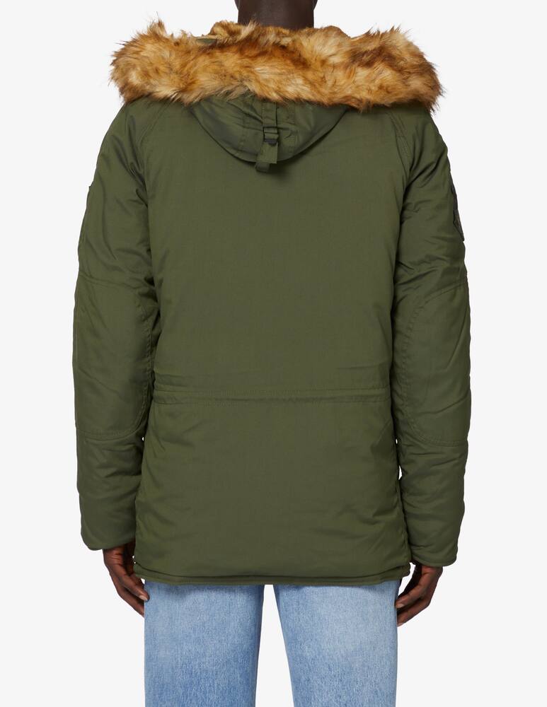 rinascente Alpha Industries Explorer parka ecofur - Green