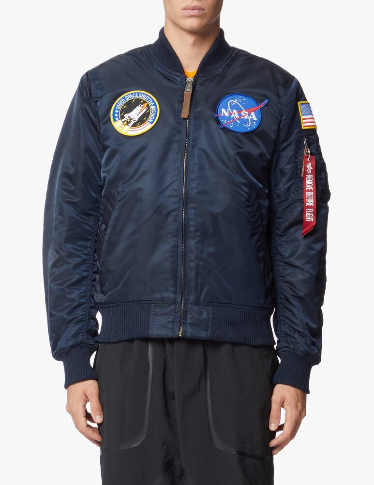 rinascente Alpha Industries Nasa patch jacket - Blue