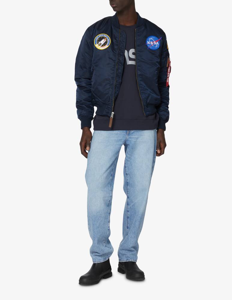 rinascente Alpha Industries Nasa patch jacket - Blue