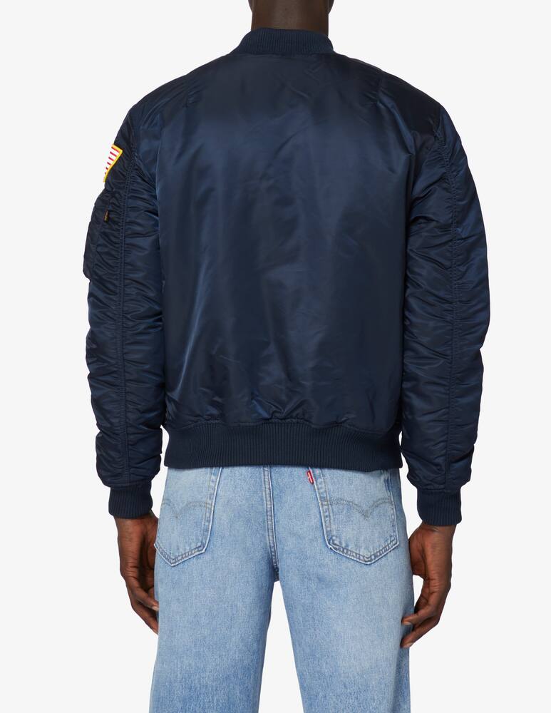rinascente Alpha Industries Nasa patch jacket - Blue