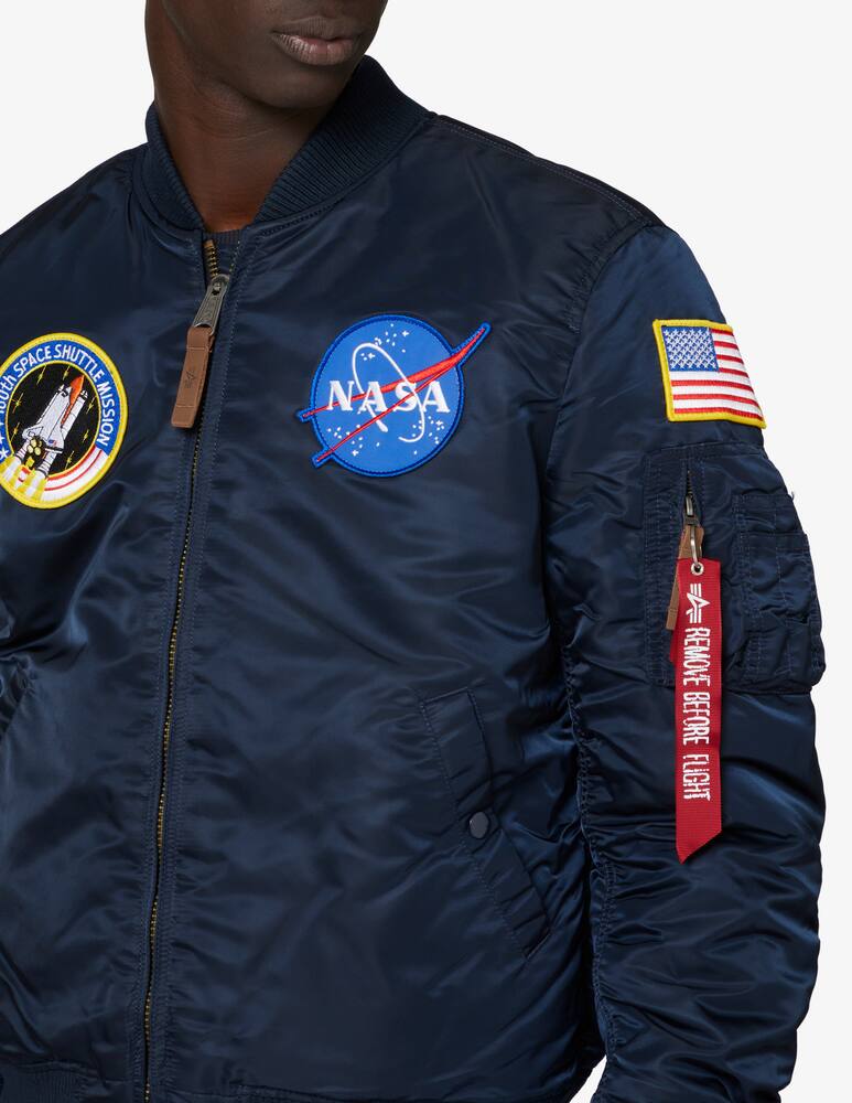 rinascente Alpha Industries Nasa patch jacket - Blue