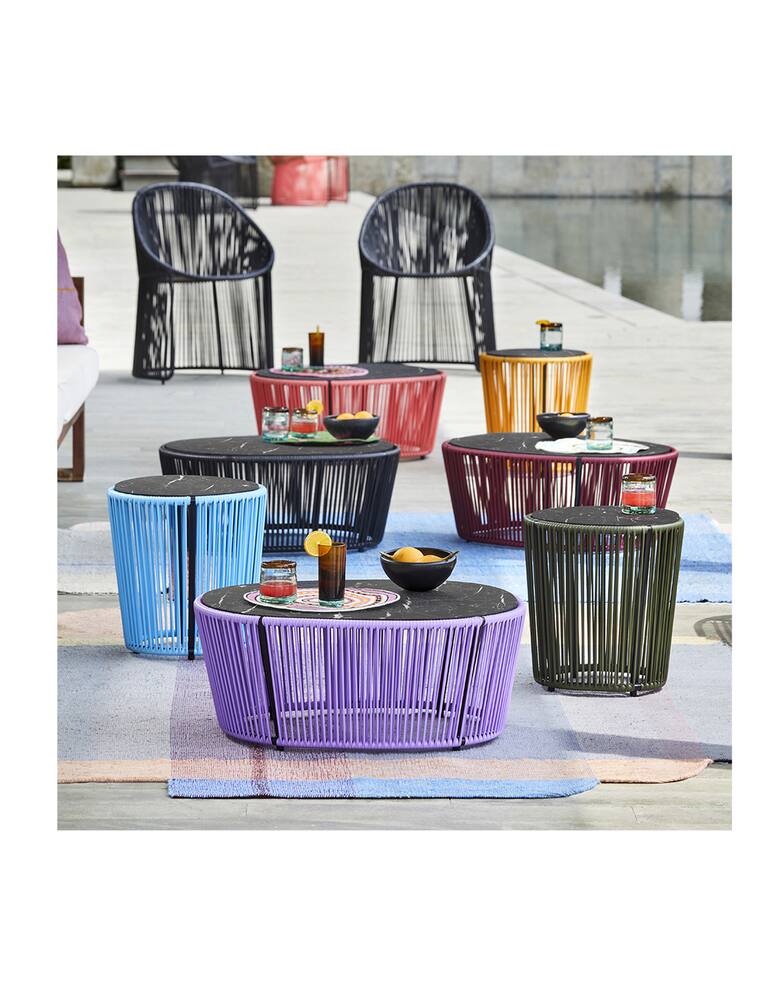 rinascente Ames Cartagenas Side Table - Brown