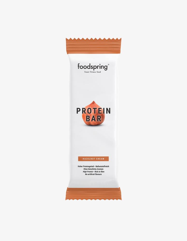rinascente Foodspring Protein Bar 12x60g - Crema di Nocciole