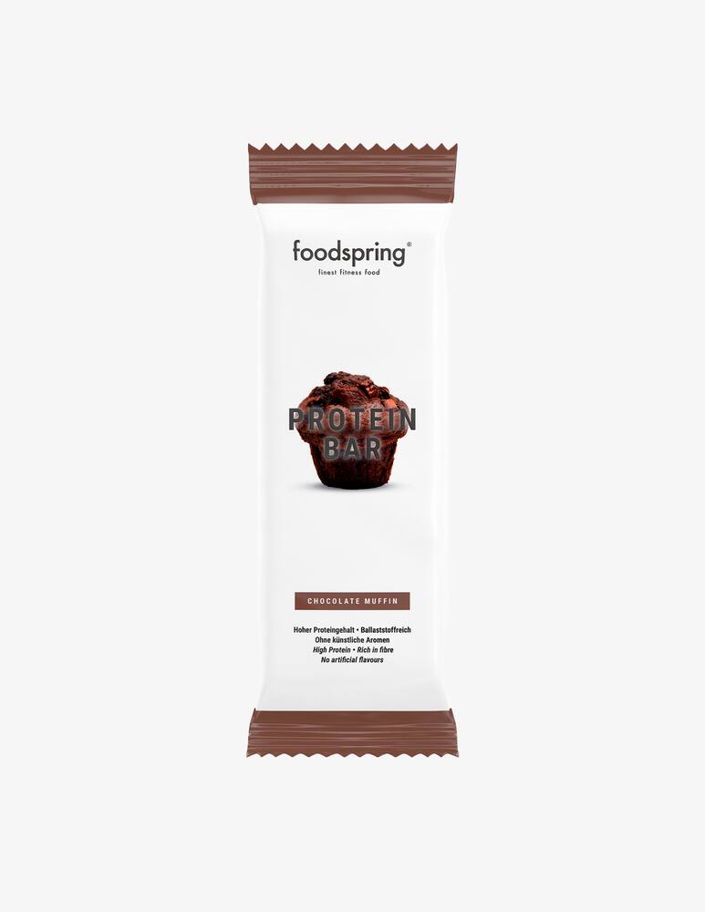 rinascente Foodspring Protein Bar 12x60g - Muffin al Cioccolato