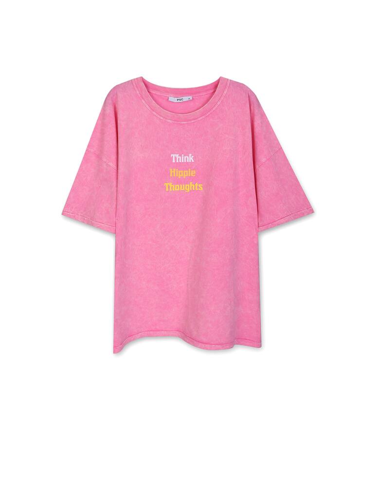rinascente PSC T-shirt oversize in cotone Hippie