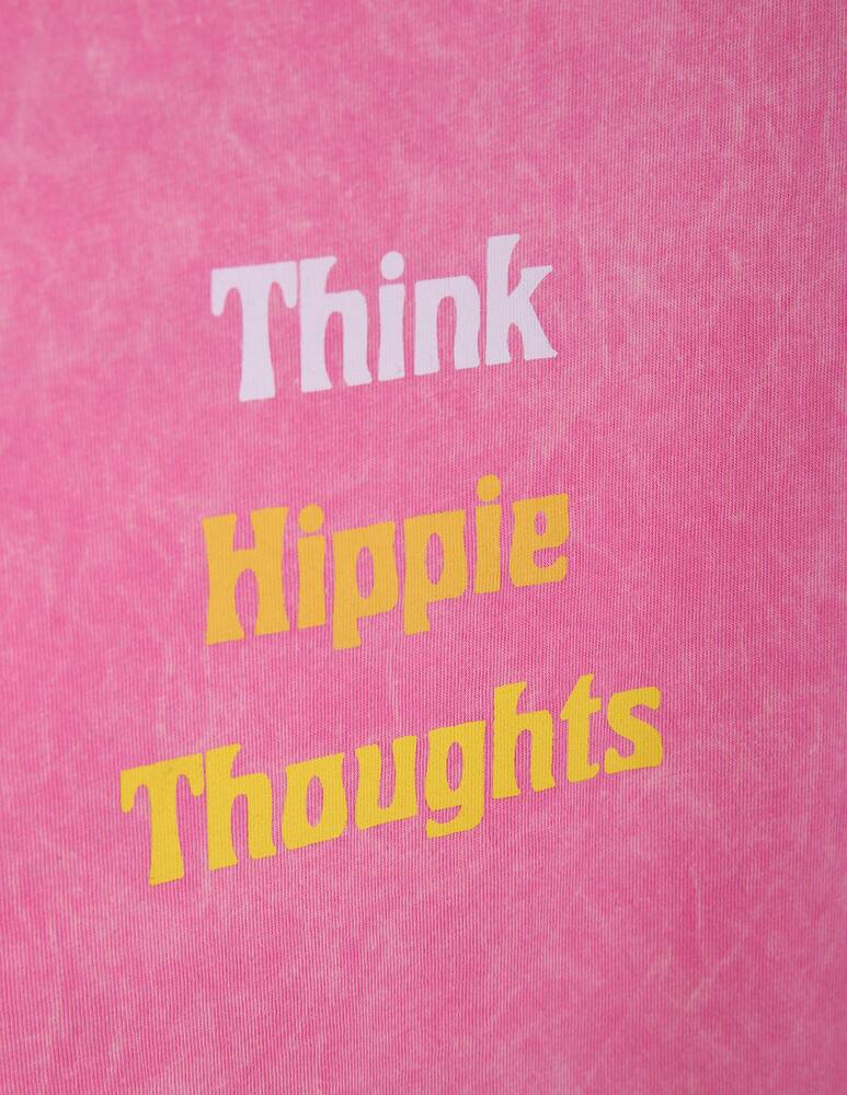 rinascente PSC T-shirt oversize in cotone Hippie