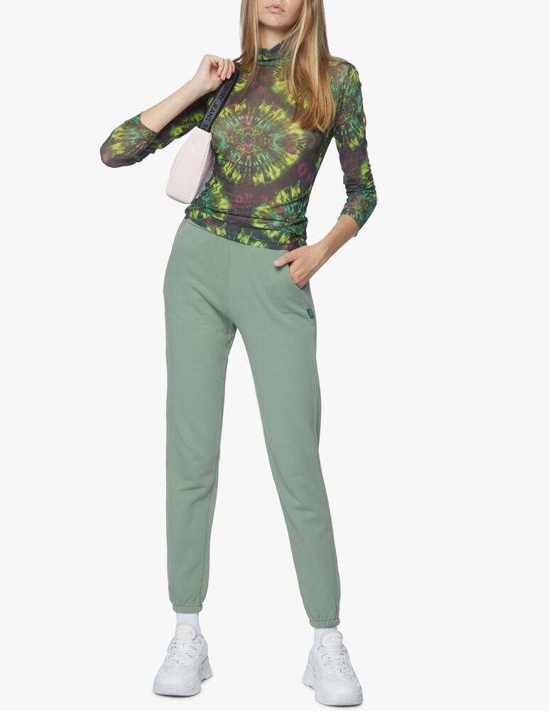 rinascente PSC Pantaloni tuta in cotone a vita alta Love Earth