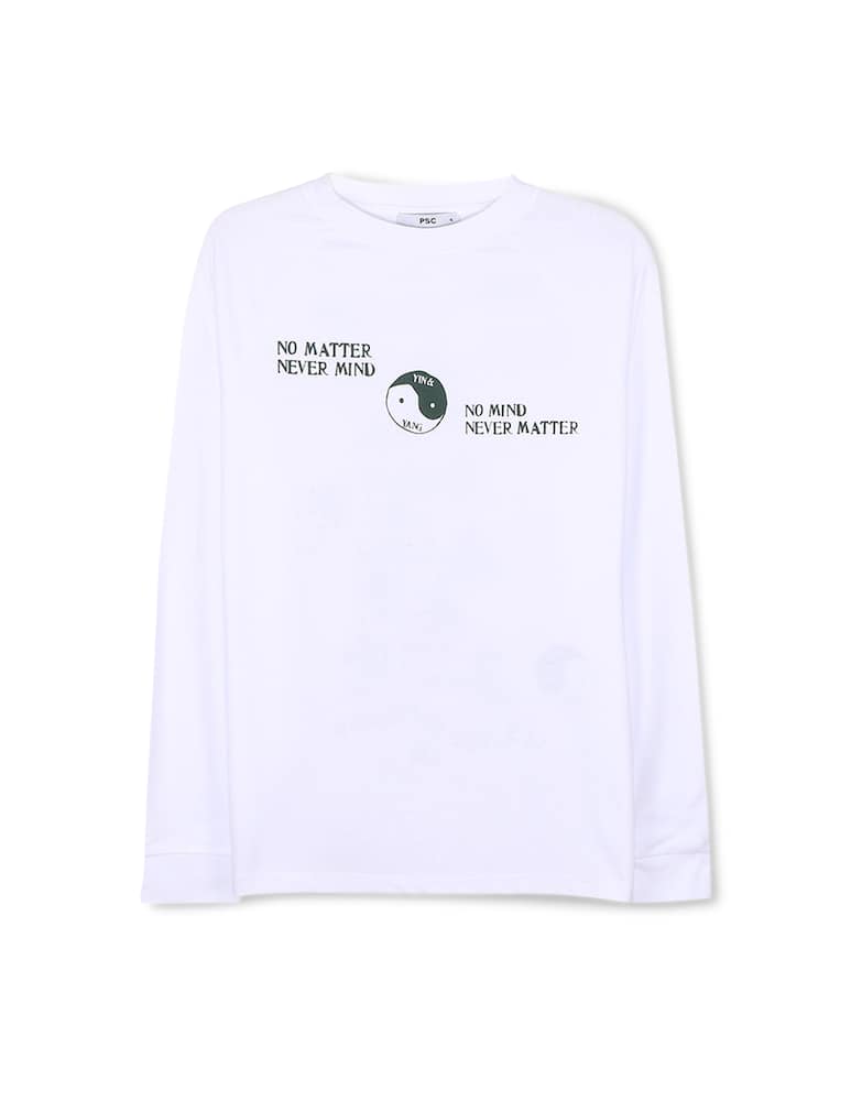 rinascente PSC Cotton blend long sleeved top Gods of india 