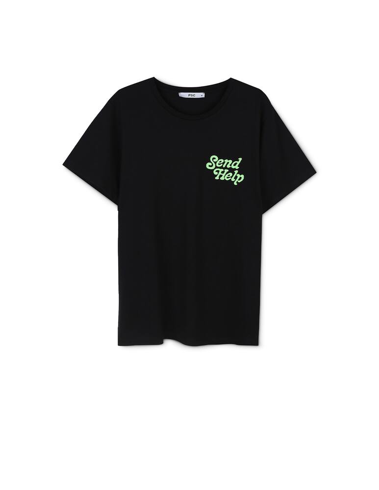 rinascente PSC Cotton blend t-shirt Send Help