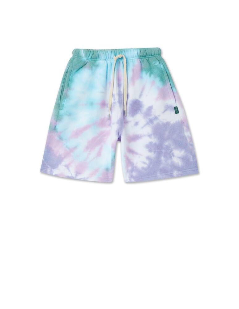 rinascente PSC Pantaloni corti tie-dye - azzurro