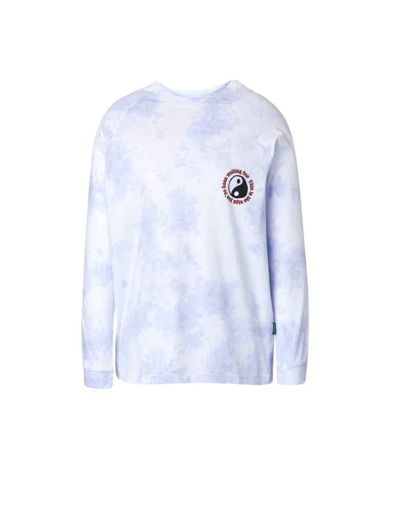 rinascente PSC Long sleeved cotton top - light blue