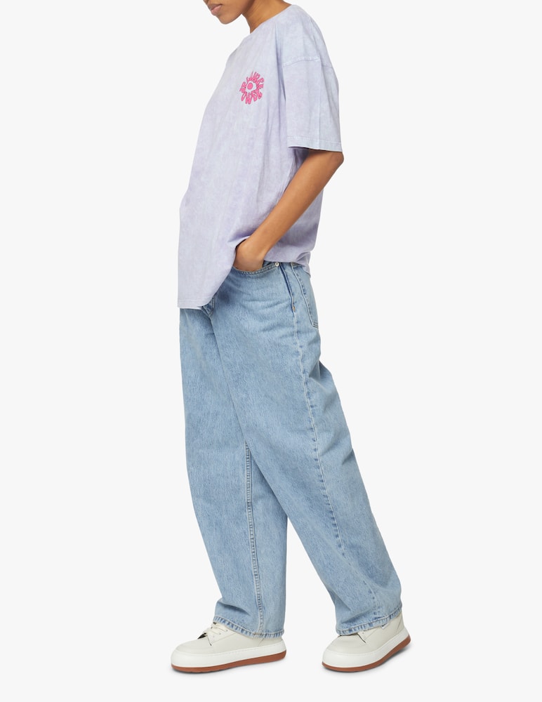 rinascente PSC T-shirt in cotone - azzurro