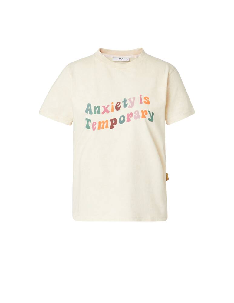 rinascente PSC T-shirt in cotone - beige