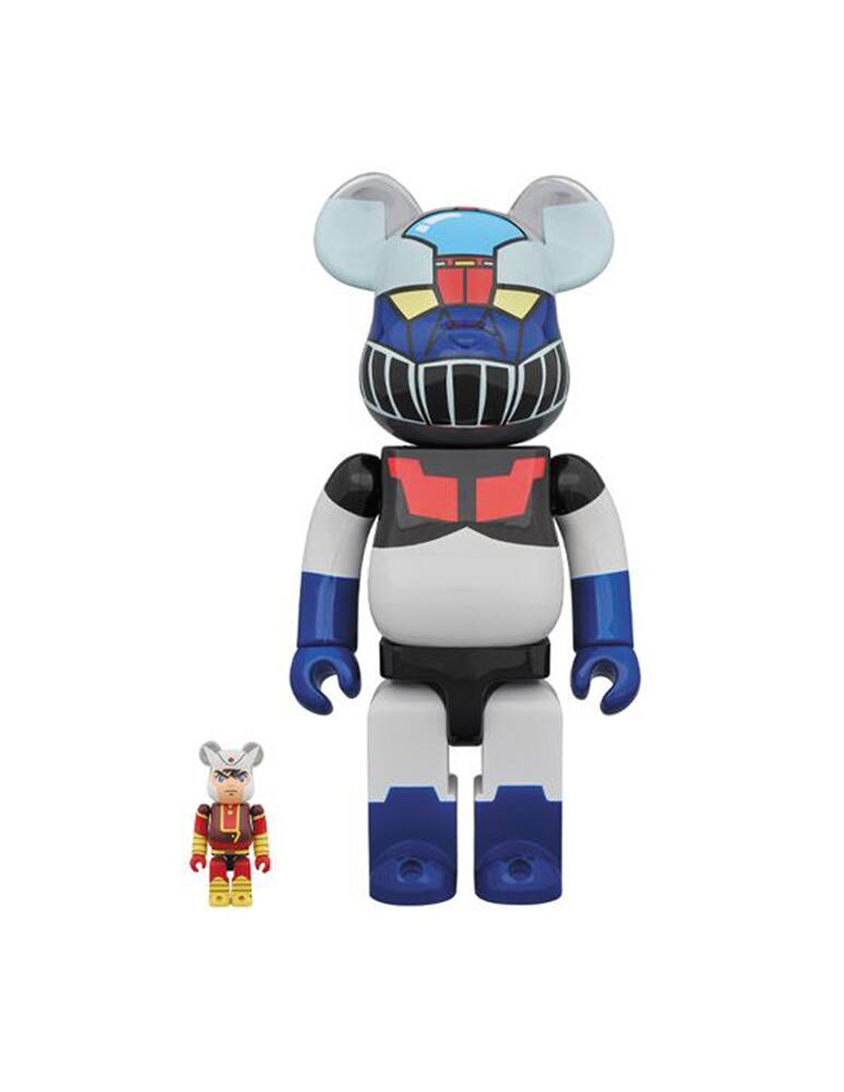 rinascente Medicom Toy Be@Rbrick 400% Mazinger Z 2 pz
