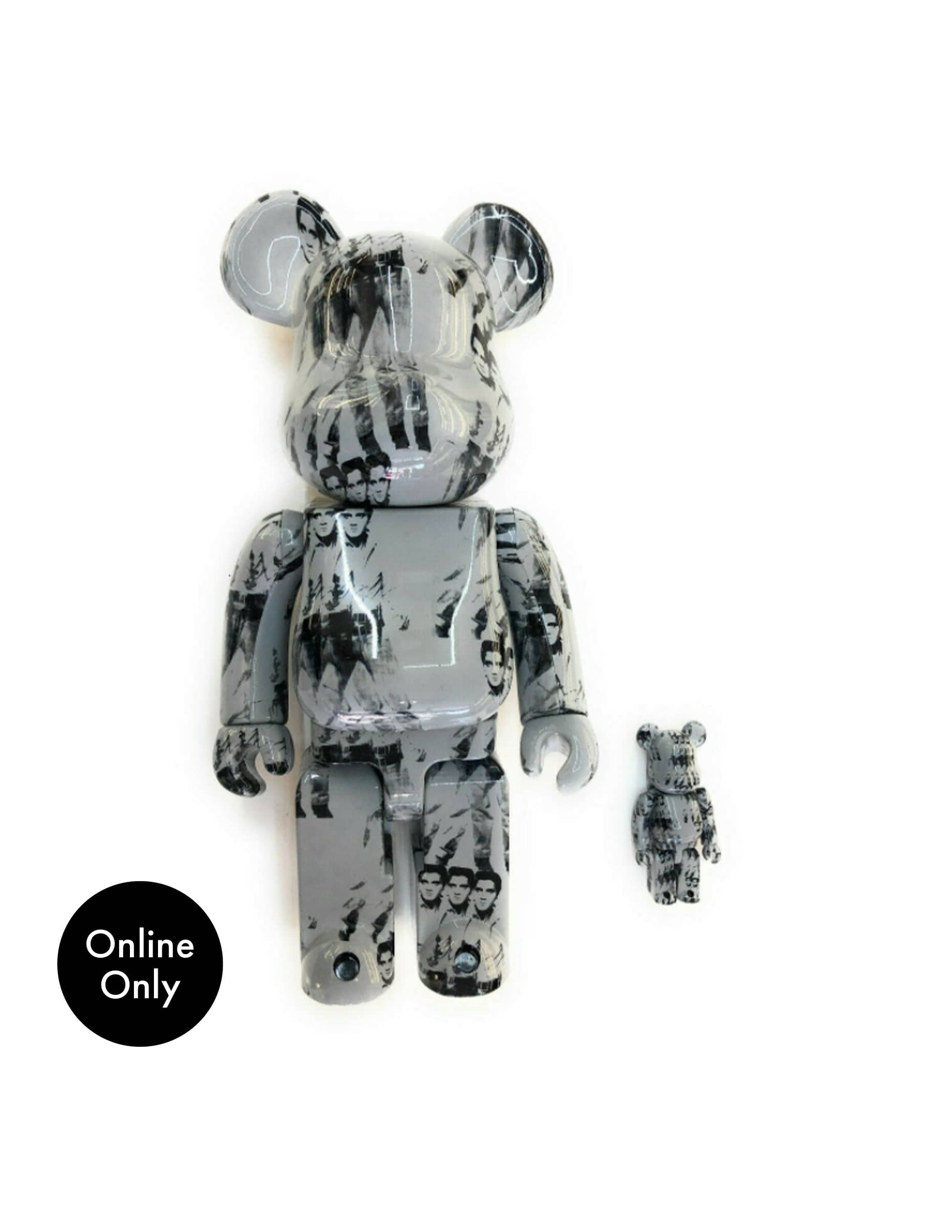 BE@RBRICK Andy Warhol's ELVIS100％&400％Acquista Medicom Toy Be