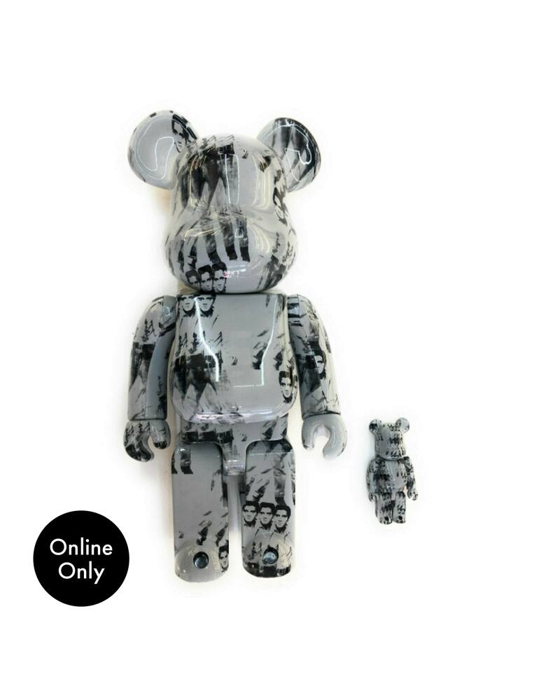 Medicom Toy Be@Rbrick 400% Andy Warhol Elvis Presley 2-Pack - immagine 1 Medicom Toy Be@Rbrick 400% Andy Warhol Elvis Presley 2-Pack - immagine 1