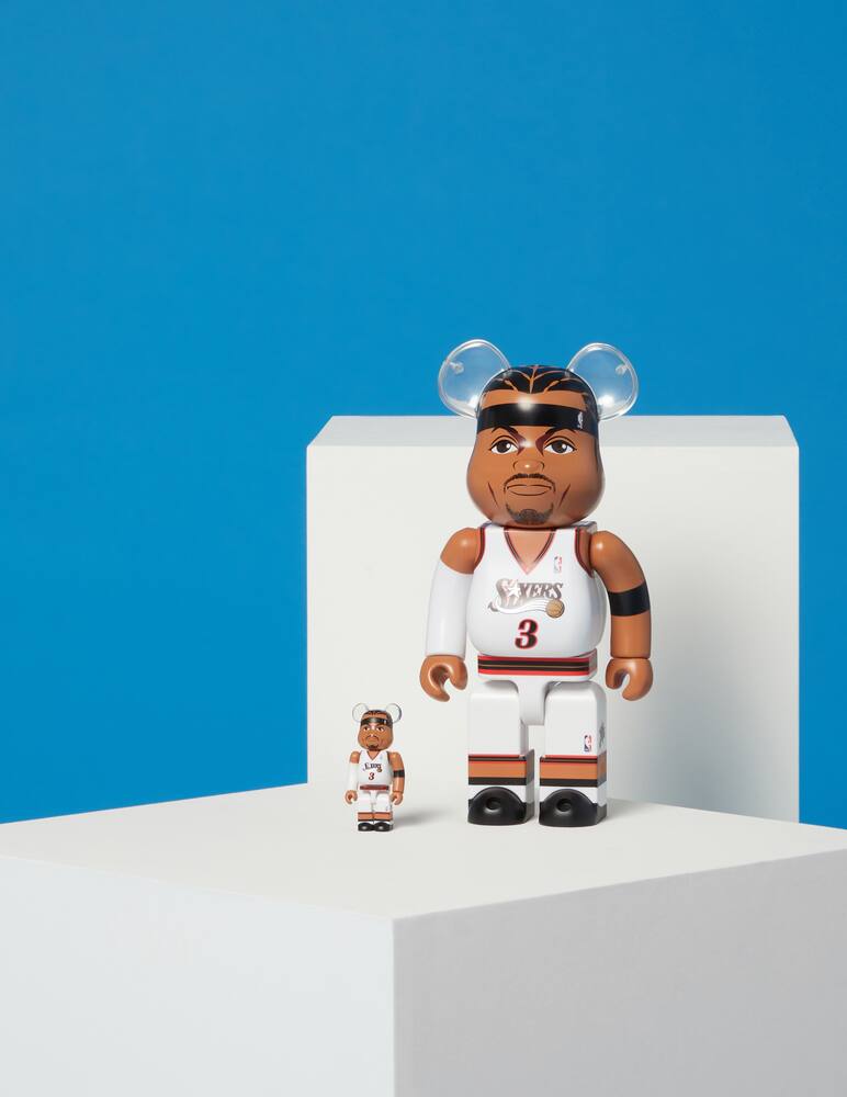 rinascente Medicom Toy Bearbrick 400% Allen Iverson 2-Pack - Multicolor