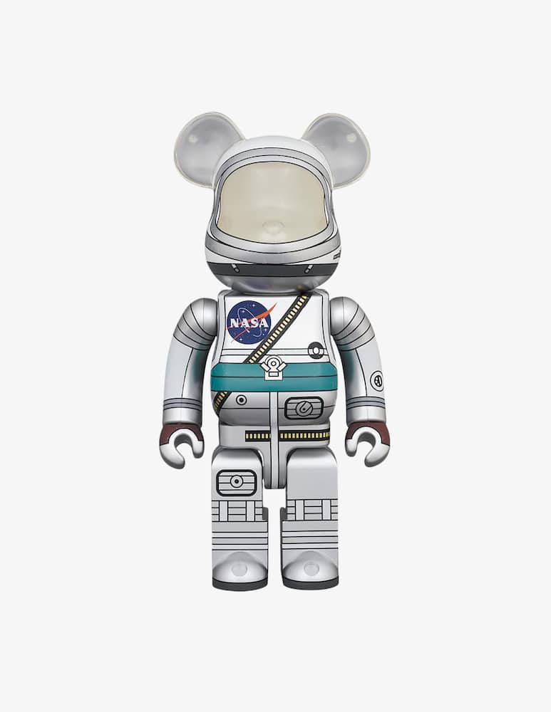 Medicom Toy Bearbrick 1000% Project Mercury Astronaut - immagine 1 Medicom Toy Bearbrick 1000% Project Mercury Astronaut - immagine 1