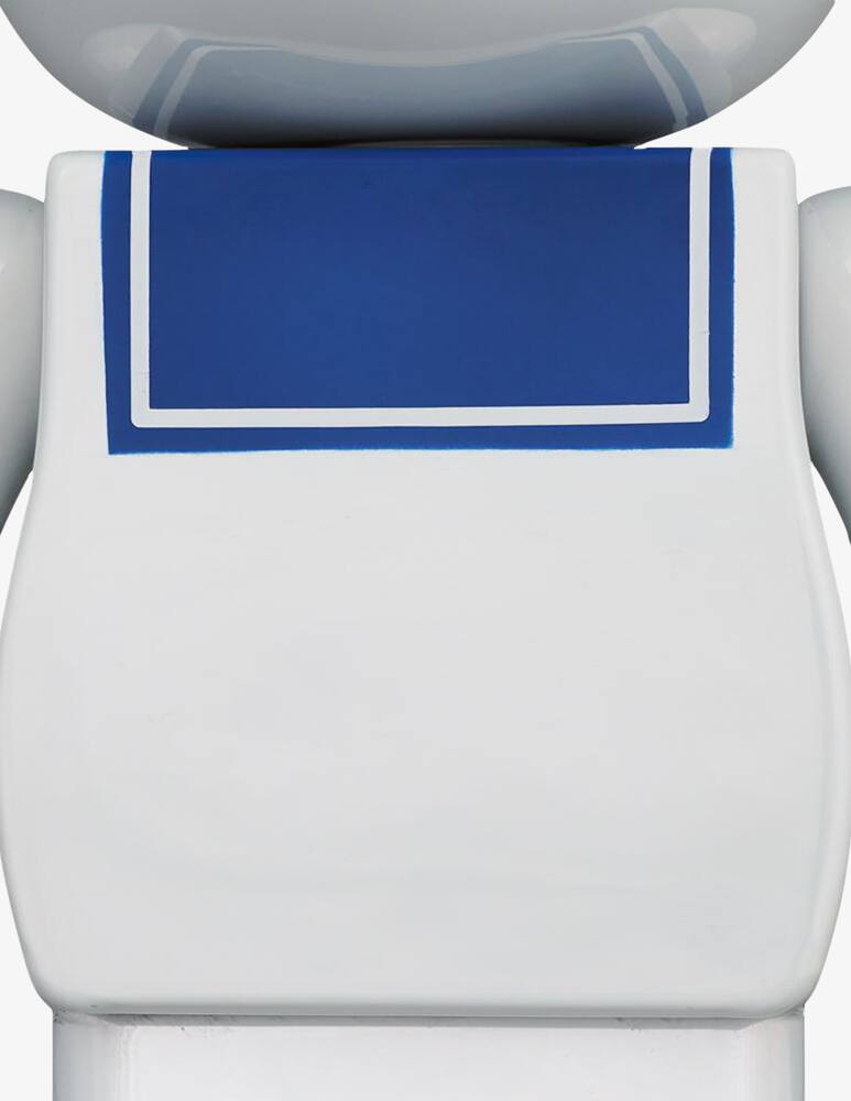 rinascente Medicom Toy Bearbrick 400% Stay Puft Marshmallow Man White Chrome 2-pack