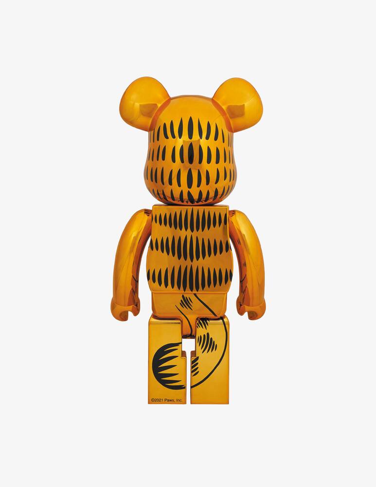 rinascente Medicom Toy Bearbrick 1000% Garfield Gold Chrome