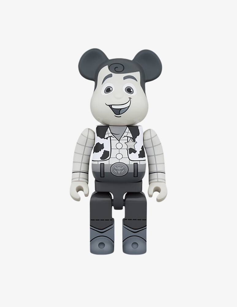 rinascente Medicom Toy BEARBRICK 1000% Toy Story Woody Black and White - Multicolor