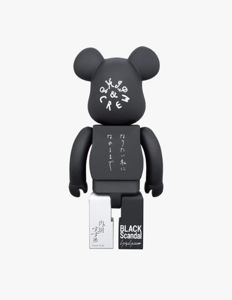 Medicom Toy Bearbrick 1000% Black Scandal Ideal Self - immagine 2 Medicom Toy Bearbrick 1000% Black Scandal Ideal Self - immagine 2