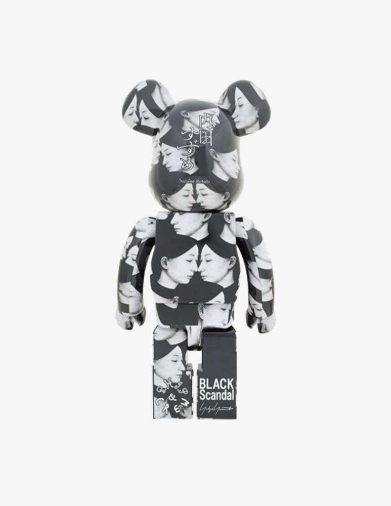 rinascente Medicom Toy Bearbrick 400% Black Scandal Multiple Selves 2-pack - Multicolor