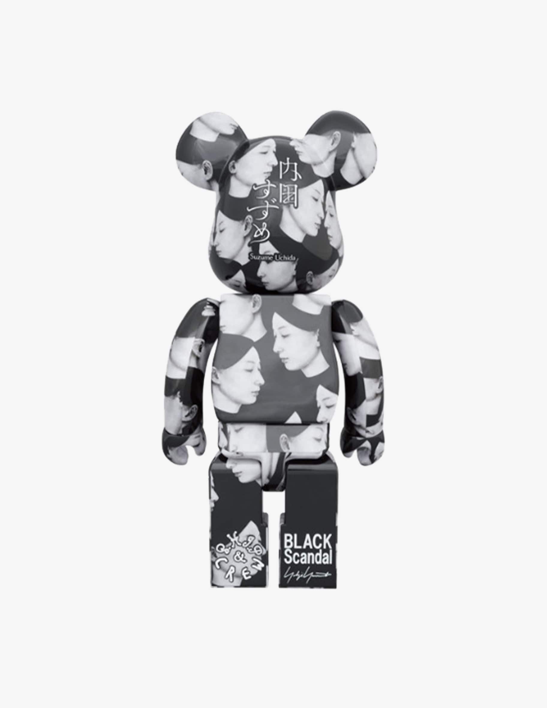 Shop Medicom Toy Bearbrick 1000% Black Scandal Multiple Selves on