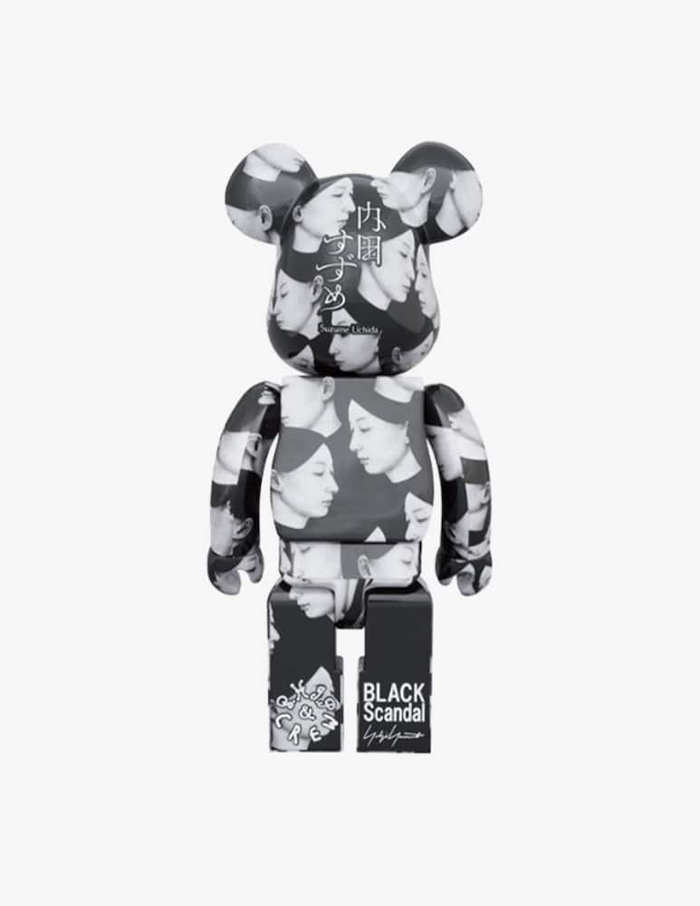 rinascente Medicom Toy Bearbrick 1000% Black Scandal Multiple Selves - Multicolor