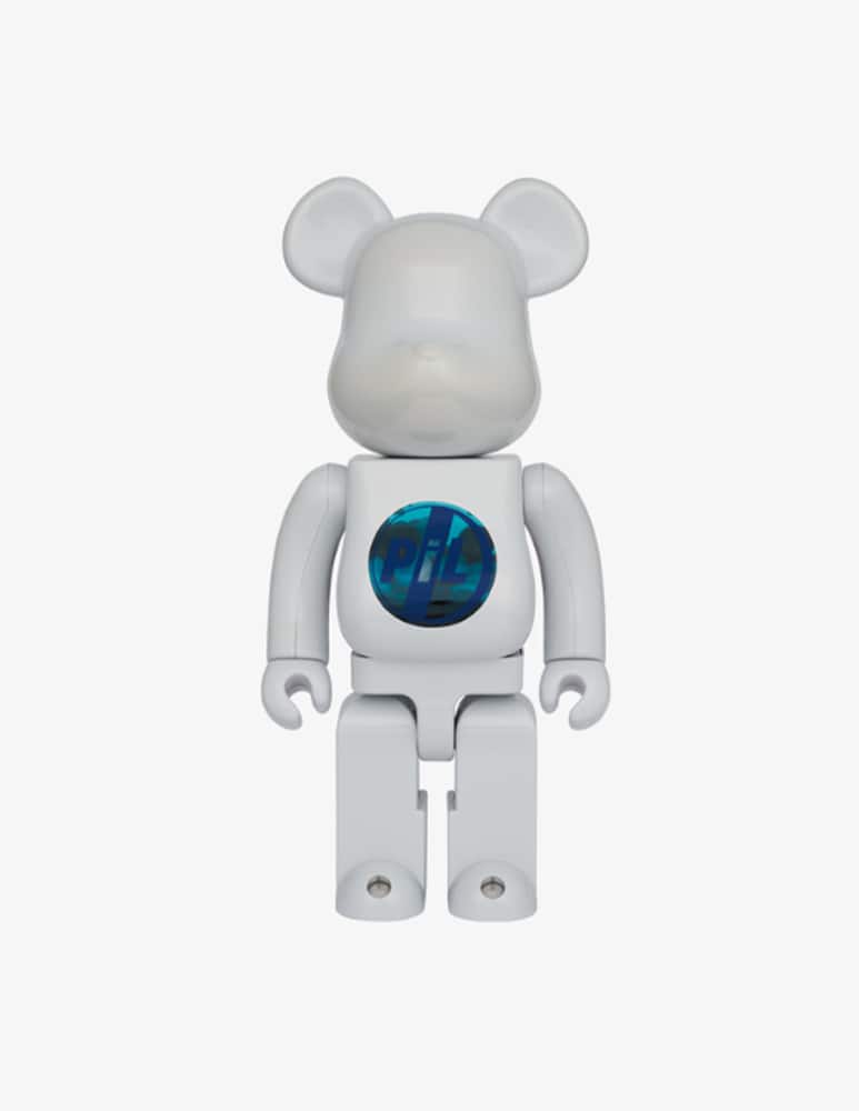 Medicom Toy Bearbrick 1000% PIL White Chrome - immagine 1 Medicom Toy Bearbrick 1000% PIL White Chrome - immagine 1