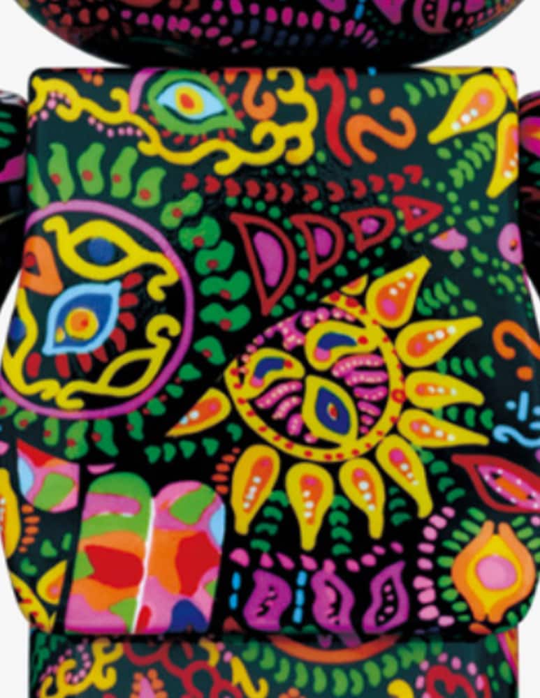 Medicom Toy Bearbrick 1000% Psychedelic Paisley - picture 2 Medicom Toy Bearbrick 1000% Psychedelic Paisley - picture 2