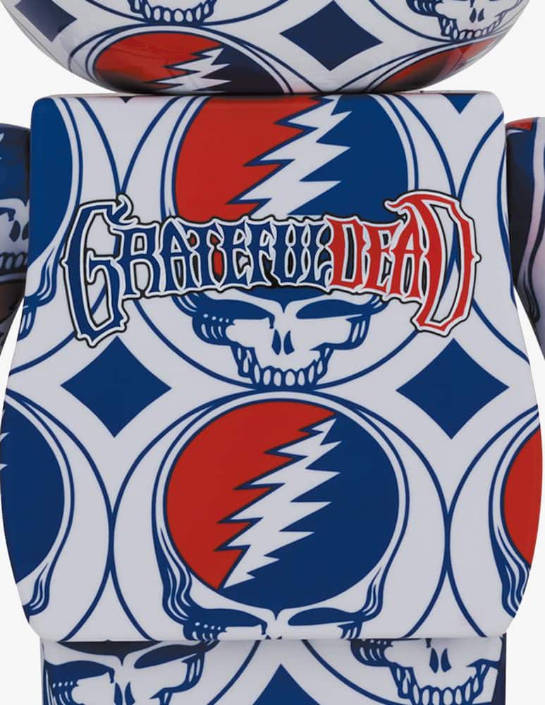Medicom Toy Bearbrick 1000% Grateful Dead Steal Your Face - immagine 2 Medicom Toy Bearbrick 1000% Grateful Dead Steal Your Face - immagine 2