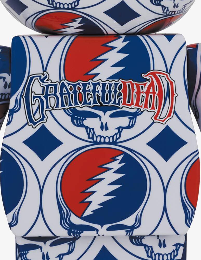 rinascente Medicom Toy Bearbrick 1000% Grateful Dead Steal Your Face