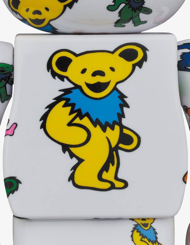 rinascente Medicom Toy Bearbrick 400% Grateful Dead Dancing Bear 2-pack