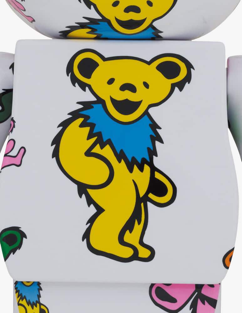 rinascente Medicom Toy Bearbrick 1000% Grateful Dead Dancing Bear
