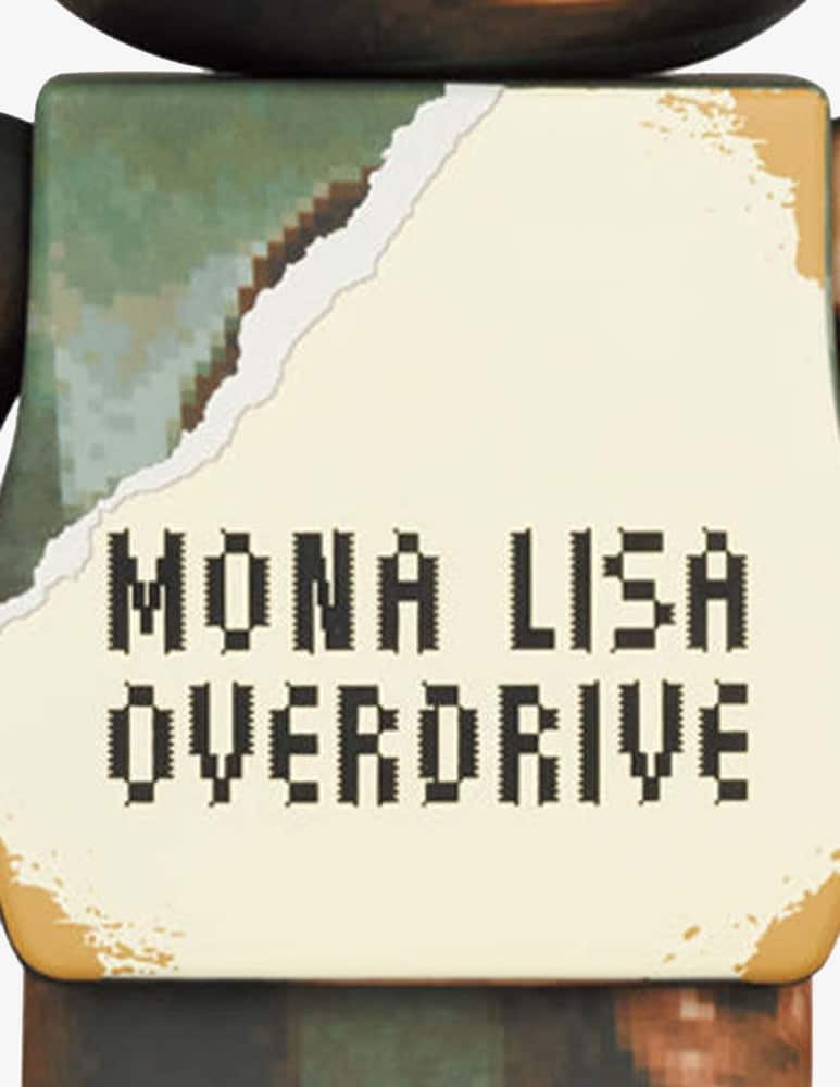 Medicom Toy Bearbrick 1000% Zerotaro Mona Lisa Overdrive - immagine 2 Medicom Toy Bearbrick 1000% Zerotaro Mona Lisa Overdrive - immagine 2