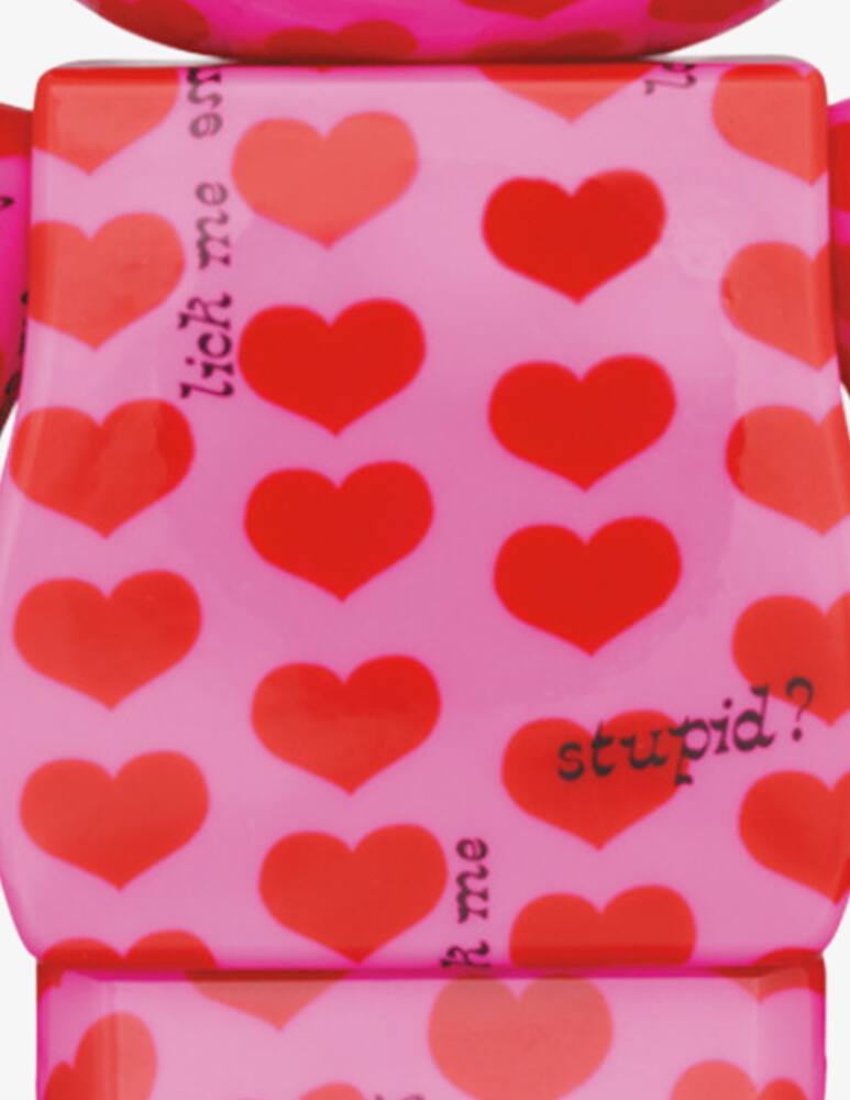 rinascente Medicom Toy Bearbrick 400% Amplifier Pink Heart 2-pack - Multi