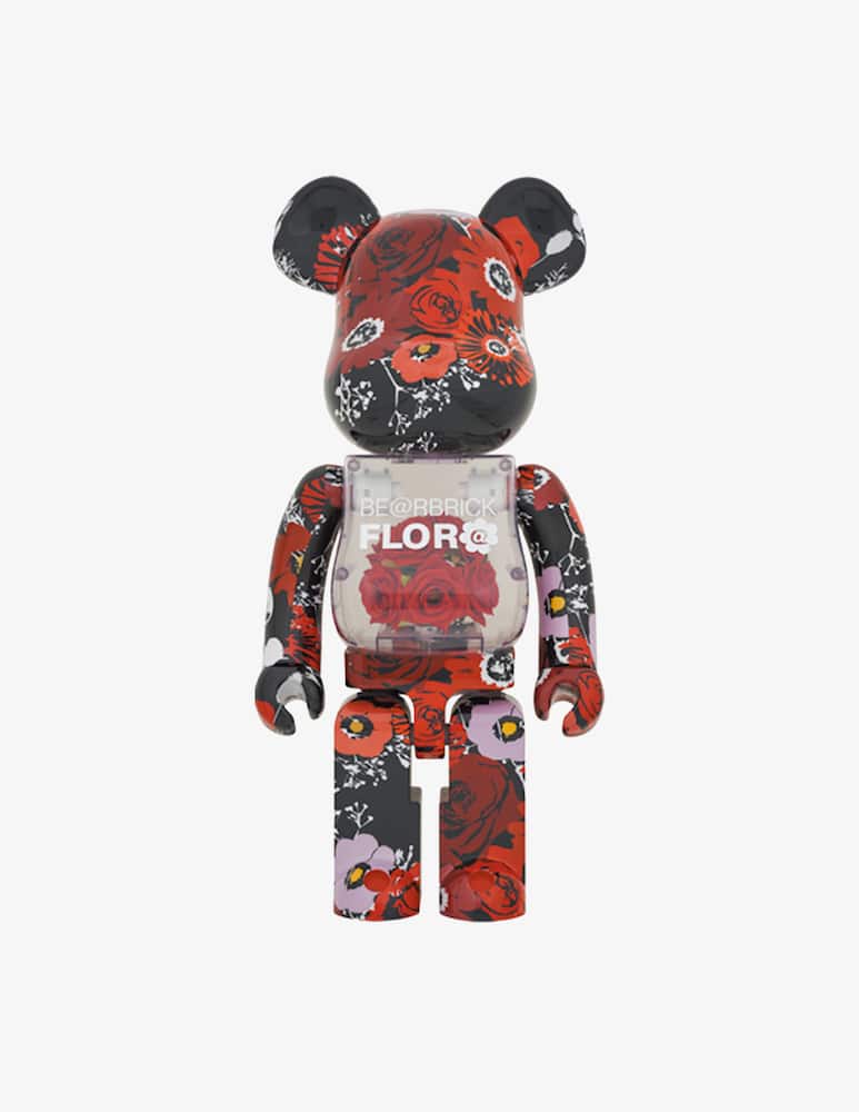 Medicom Toy Bearbrick 1000% Flora - immagine 1 Medicom Toy Bearbrick 1000% Flora - immagine 1