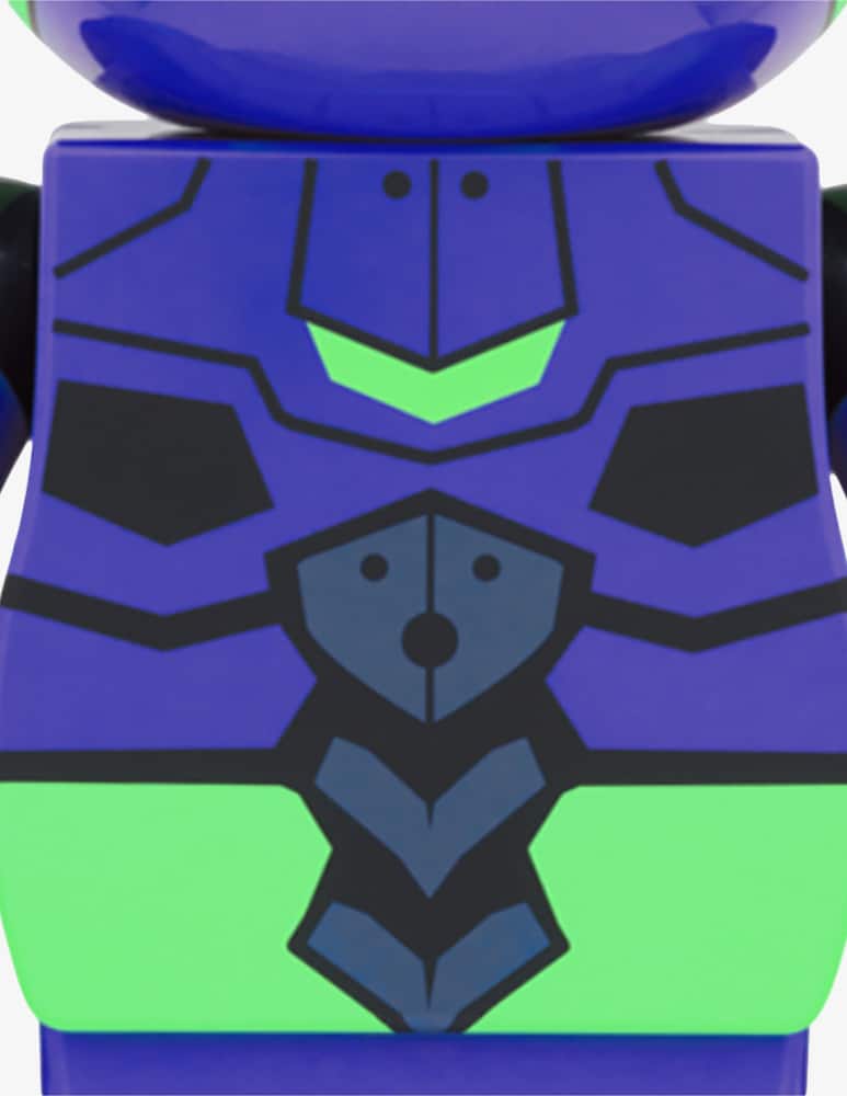 Medicom Toy Beabrick 1000% Evangelion Eva01 New Paint 2 Pz - picture 2 Medicom Toy Beabrick 1000% Evangelion Eva01 New Paint 2 Pz - picture 2
