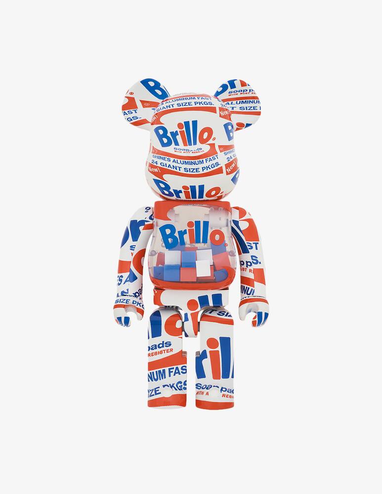 Medicom Toy Bearbrick 1000% Andy Warhol Brillo 2022 - immagine 1 Medicom Toy Bearbrick 1000% Andy Warhol Brillo 2022 - immagine 1