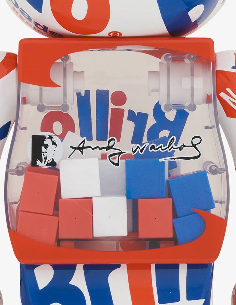 Medicom Toy Bearbrick 1000% Andy Warhol Brillo 2022 - immagine 2 Medicom Toy Bearbrick 1000% Andy Warhol Brillo 2022 - immagine 2
